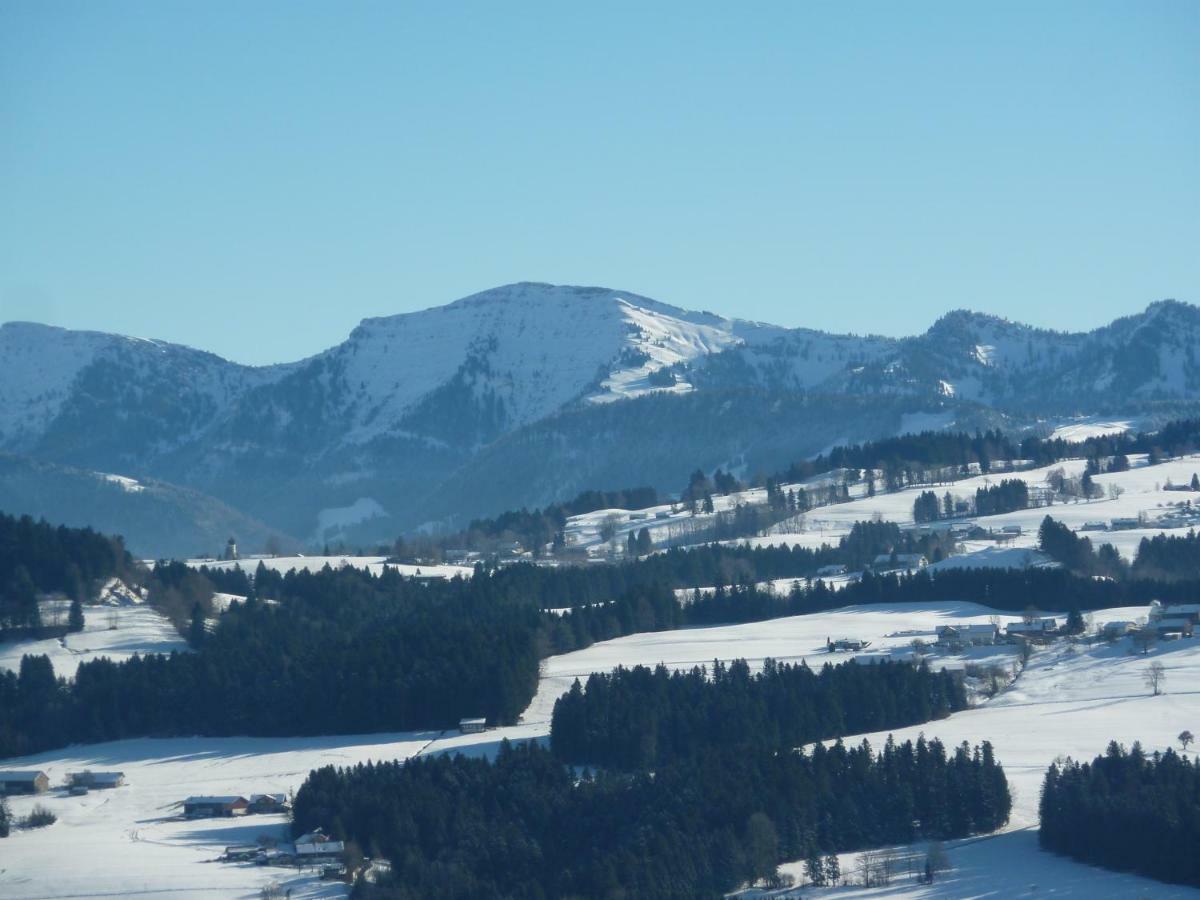 Schoenblick Hotel Garni Ferienwohnungen Lindenberg im Allgäu Eksteriør bilde